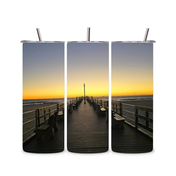 Winter Sunrise - Jersey Shore Tumbler - Picture 2 of 3